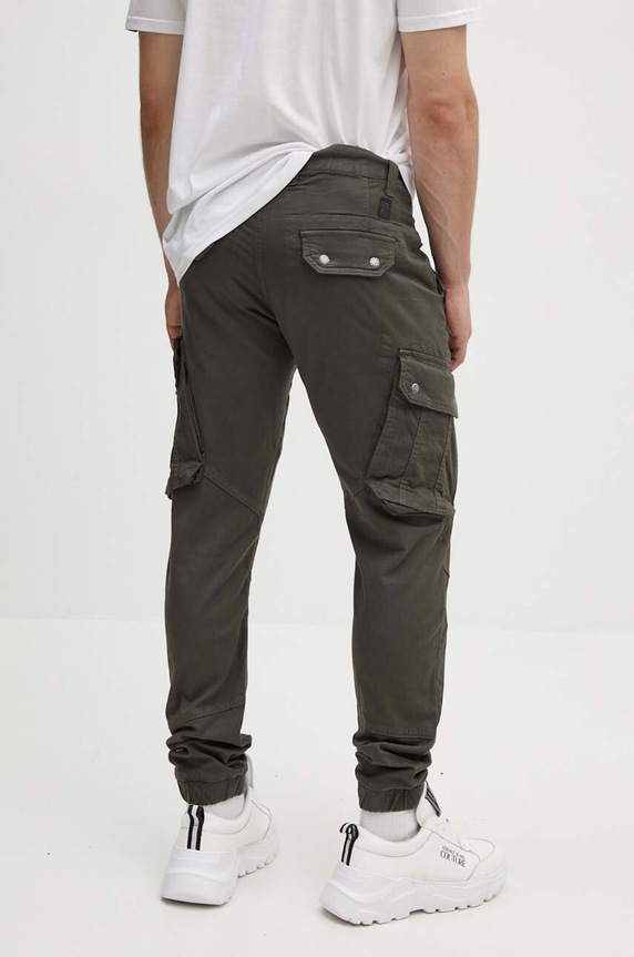 Odzież Alpha Industries spodnie Combat Pant LW 126215 zielony