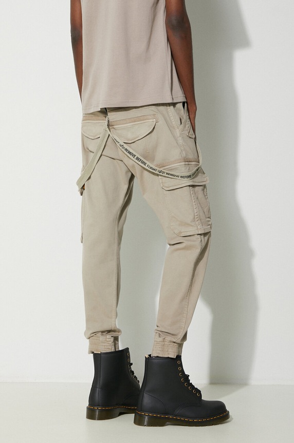 Clothing Alpha Industries trousers Utility Pant 128202 beige