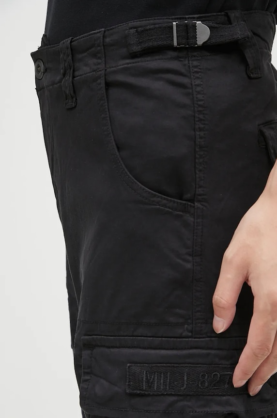 Alpha Industries trousers Squad Pant 188202 black