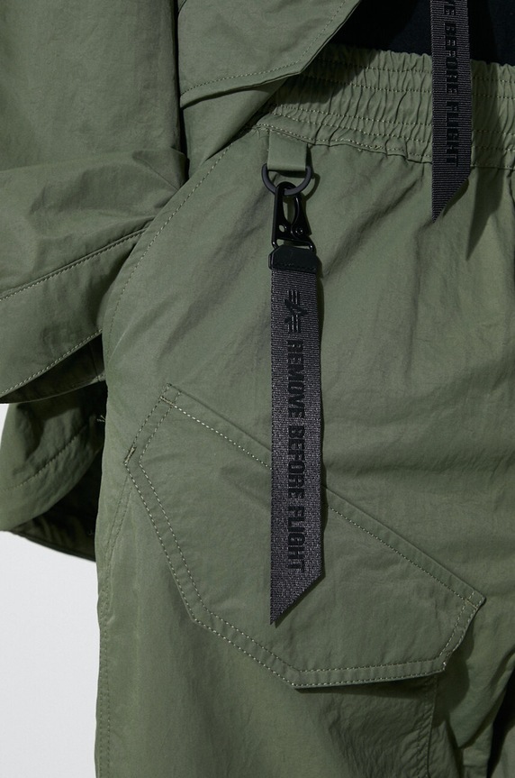 Alpha Industries trousers Utility UV 146206UV green