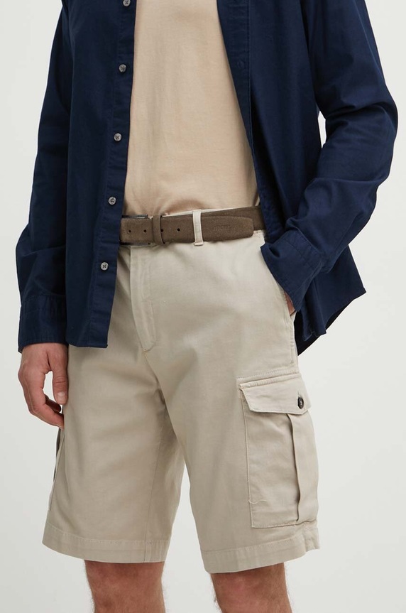 Liu Jo pantaloni scurti panza bej M124P305CARWASHARM