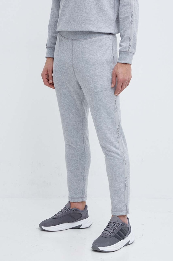 Calvin Klein Performance edzőnadrág melanzs szürke 00GMS4P641