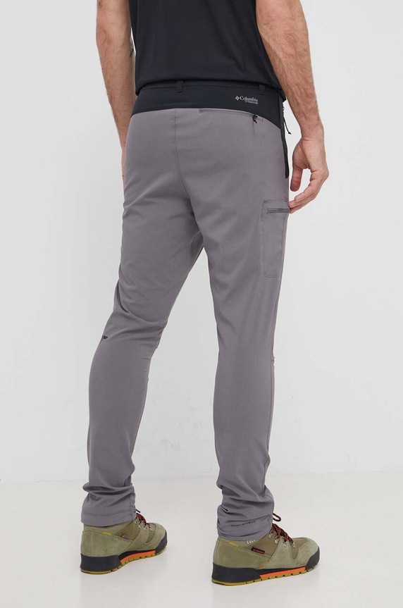 Odzież Columbia spodnie outdoorowe Triple Canyon 2072053 szary