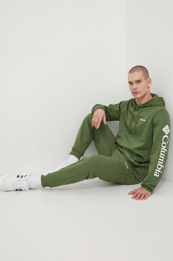 Columbia melegítőnadrág Marble Canyon 2072771 zöld SS24