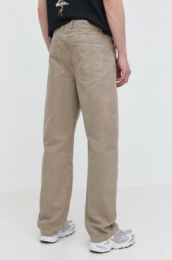 Odzież Superdry spodnie bawełniane M7011310A.2IB beżowy