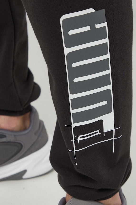 Спортен панталон Puma черен 678980