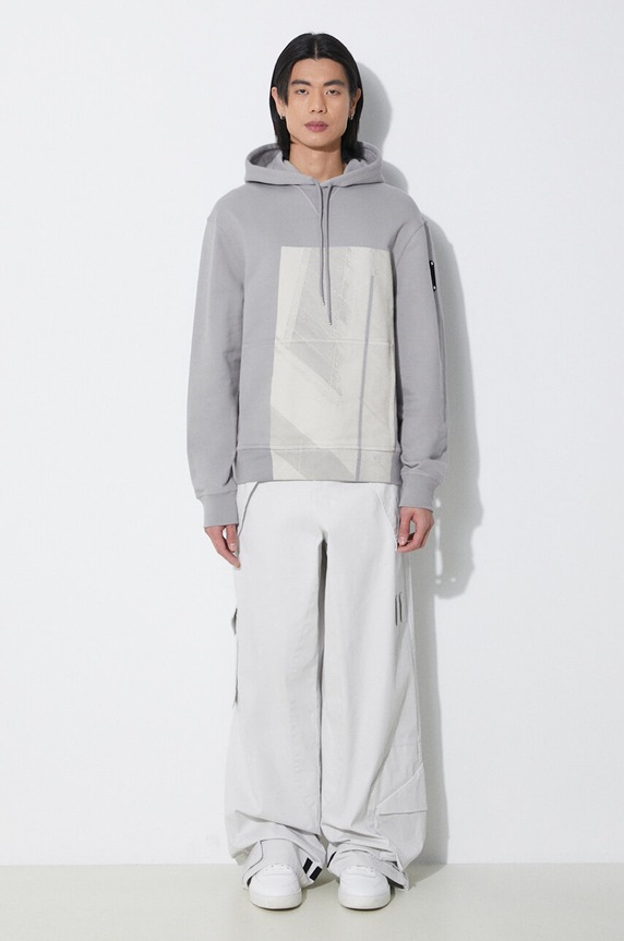 A-COLD-WALL* trousers Overlay Cargo Pant ACWMB276 gray SS24