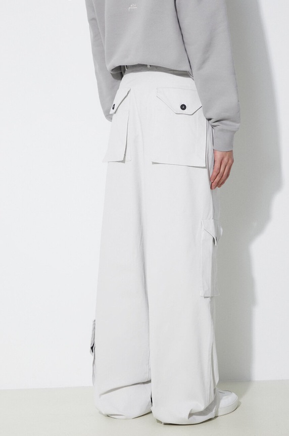 Clothing A-COLD-WALL* trousers Overlay Cargo Pant ACWMB276 gray