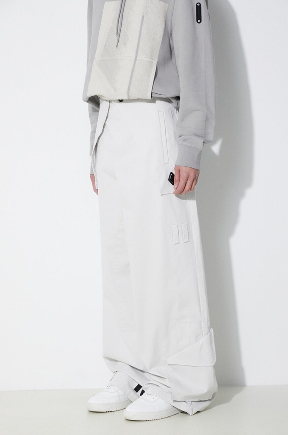 A-COLD-WALL* trousers Overlay Cargo Pant gray ACWMB276