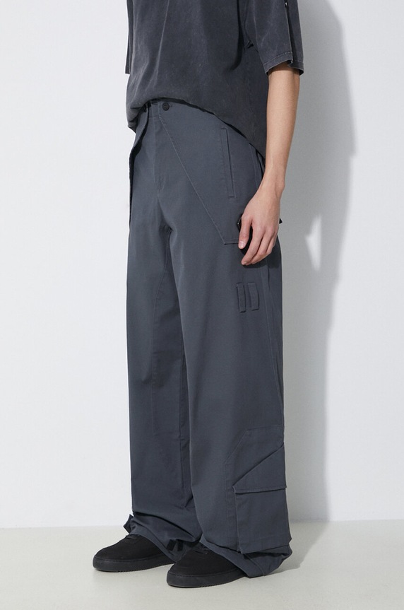A-COLD-WALL* pantaloni Overlay Cargo Pant grigio ACWMB276