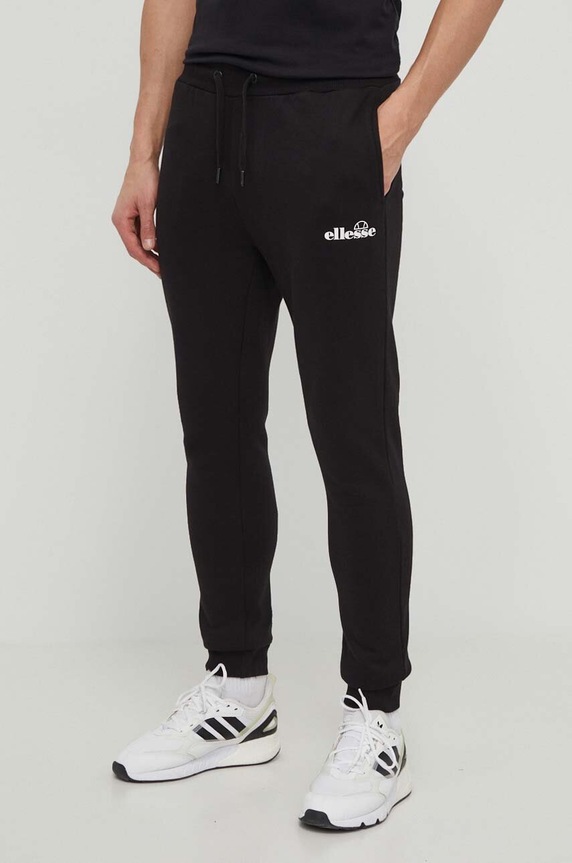 Ellesse melegítőnadrág Cravo Jog Pant nyomtatásos fekete SHP16465
