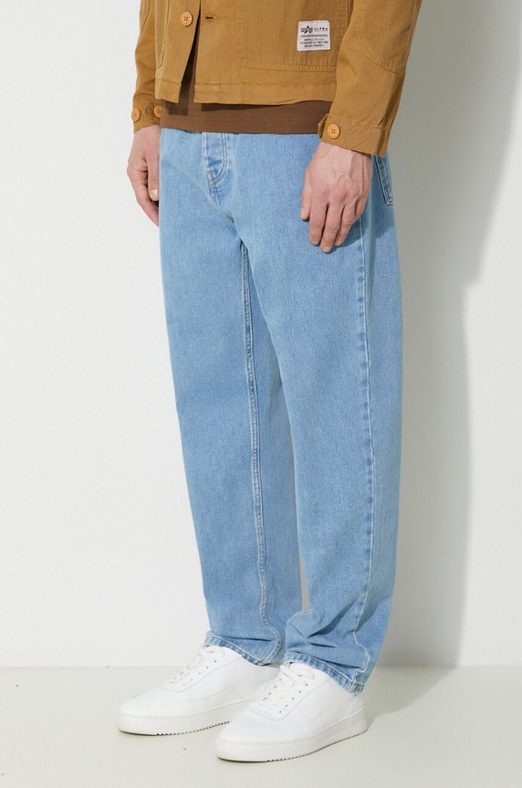Дънки Carhartt WIP Newel Pant син I029208.112