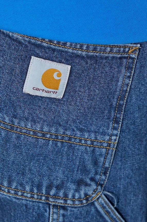 Дънки Carhartt WIP Double Knee Pant I032699.106 син