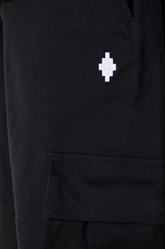Marcelo Burlon spodnie Cross Cotton Cargo CMCF014S24FAB0011001 czarny