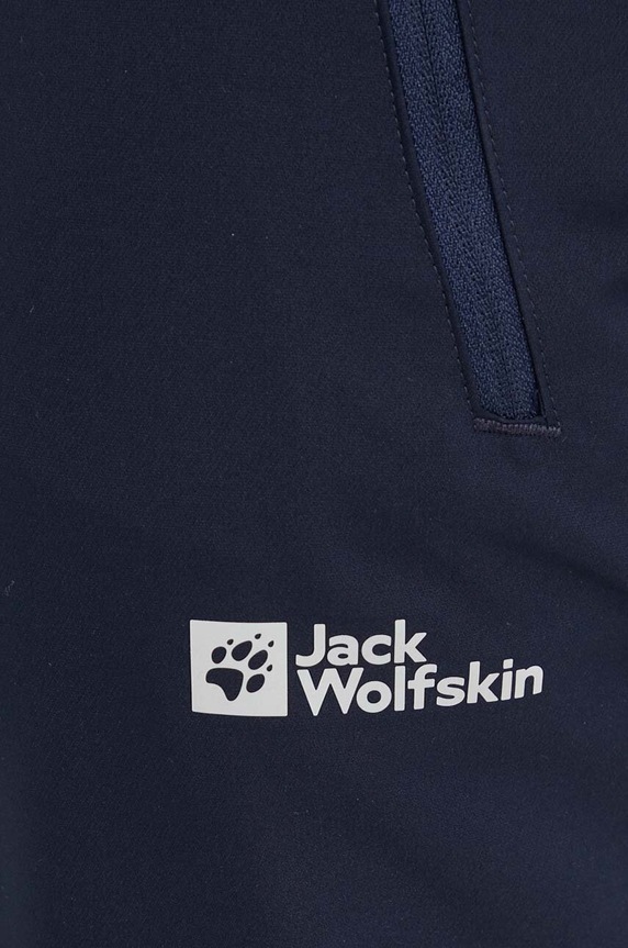 Jack Wolfskin spodnie outdoorowe ACTIVE TRACK granatowy 1508241