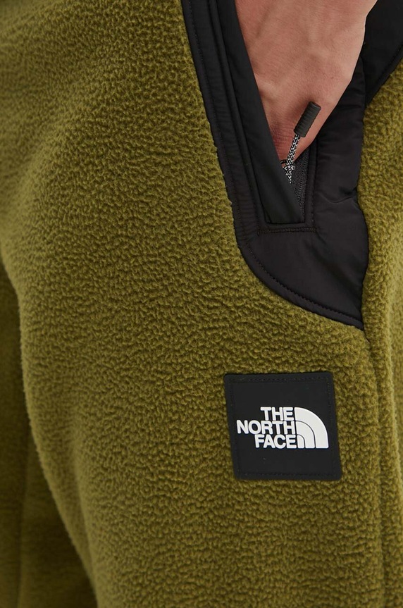 The North Face spodnie dresowe M Fleeski Y2K Pant zielony NF0A879MPIB1
