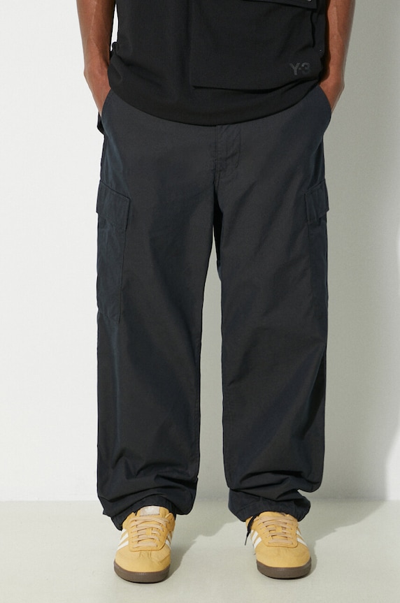 Kalhoty Human Made Cargo Pants jednoduchý černá HM27PT001
