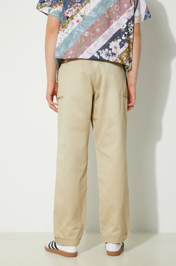 Clothing Human Made cotton trousers Chino Pants HM27PT006 beige