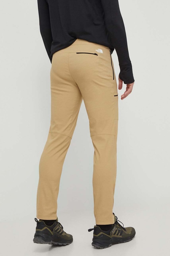 Odzież The North Face spodnie outdoorowe Lightning NF0A495NLK51 beżowy