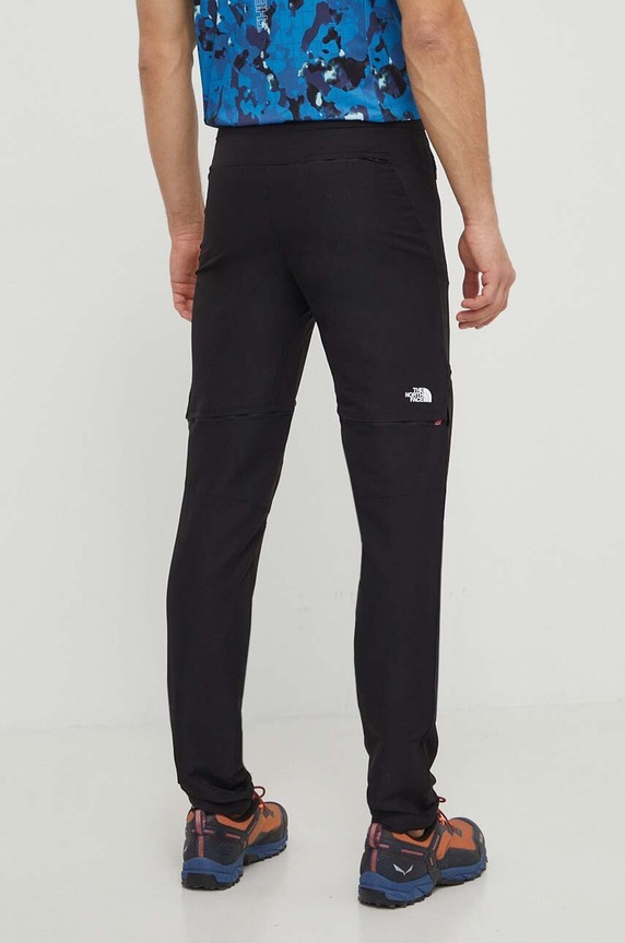 The North Face spodnie outdoorowe Lightning Convertible czarny NF0A556PJK31
