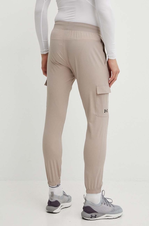 Odzież Under Armour spodnie treningowe 1380358 beżowy