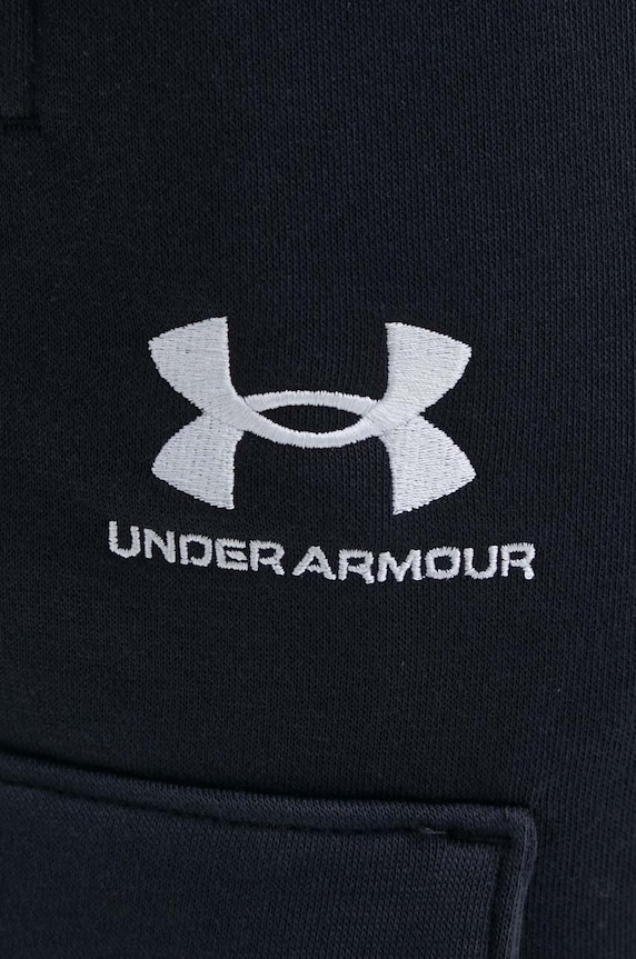 Under Armour spodnie dresowe Essential czarny 1380376