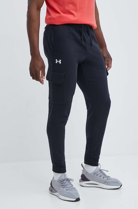 Donji dio trenirke Under Armour pletivo crna 1382134