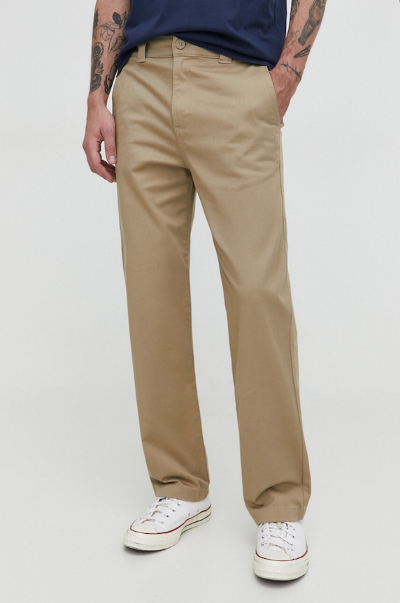 Hollister Co. pantaloni chinos bej KI330.4011.475