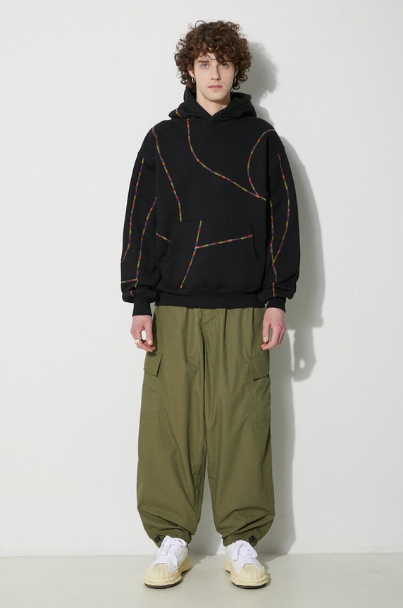Universal Works trousers Loose Cargo Pant 30143.OLIVE green SS24