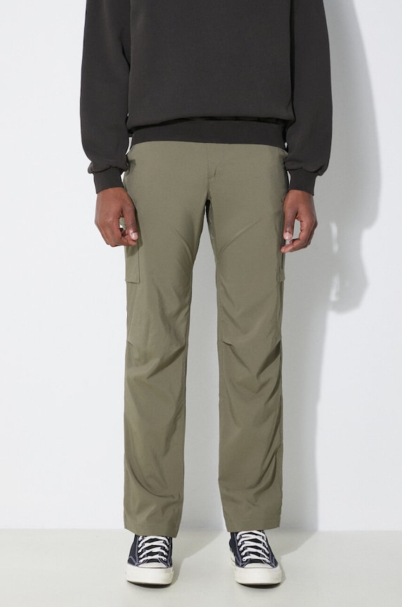Outdoorové kalhoty Columbia Silver Ridge Utility látka zelená 2012952