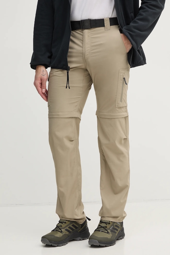 Columbia trousers Silver Ridge Utility plain green 2012962