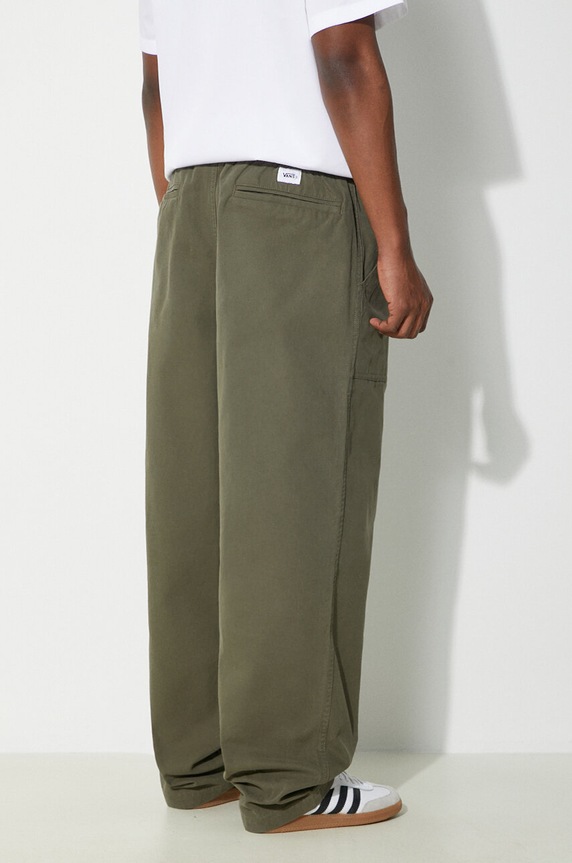 Odzież Vans spodnie bawełniane Premium Standards Easy Trouser LX VN000GZ2KCZ1 zielony