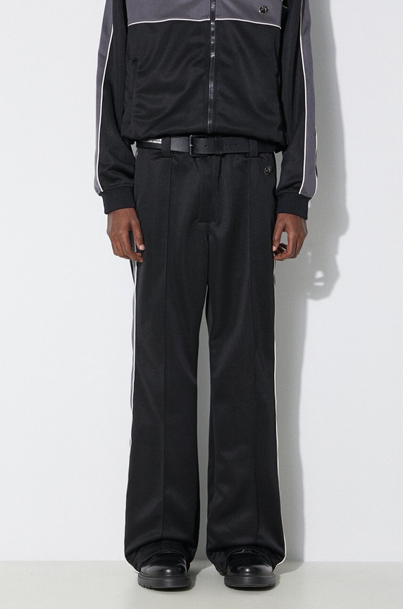 AMBUSH pantaloni de trening Track Pants tricotaj negru BMCJ003S24JER0011009