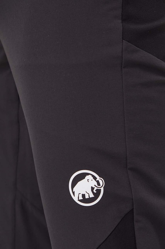 Mammut spodnie outdoorowe Courmayeur czarny 1021.00620