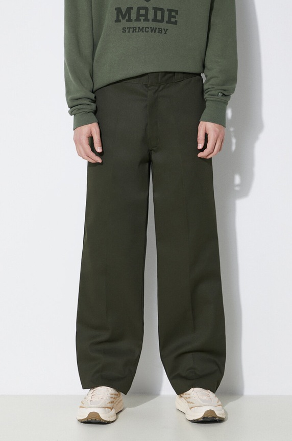 Dickies pantaloni 874 drept verde DK0A4XK6