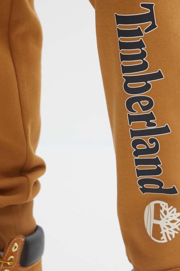 Timberland spodnie dresowe brązowy TB0A5YFBP471