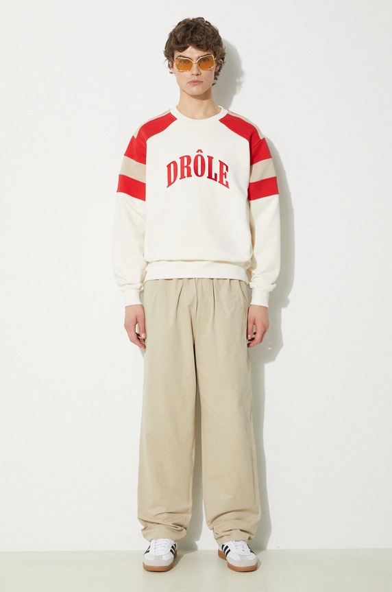 Pamučne hlače ICECREAM Skate Pant IC24109 bež SS24