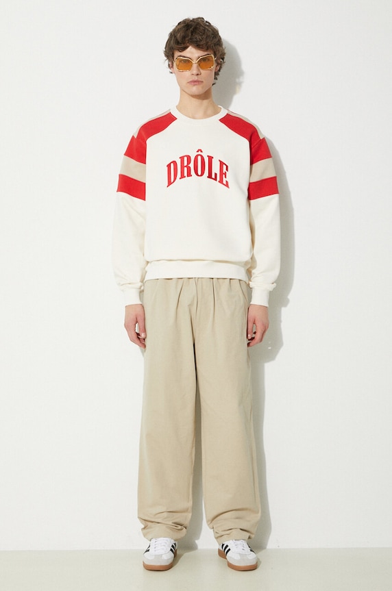 Pamučne hlače ICECREAM Skate Pant IC24109 bež SS24