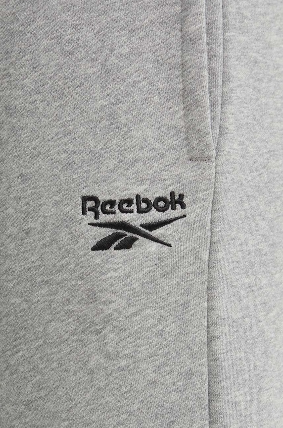 Reebok spodnie dresowe Identity szary 100202848