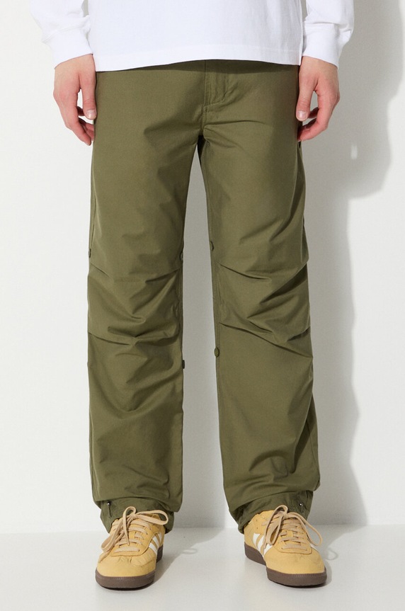 Maharishi spodnie Original Dragon Snopants tkanina zielony 5063.OLIVE