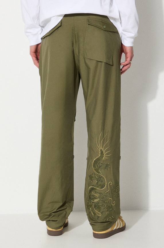 Odzież Maharishi spodnie Original Dragon Snopants 5063.OLIVE zielony