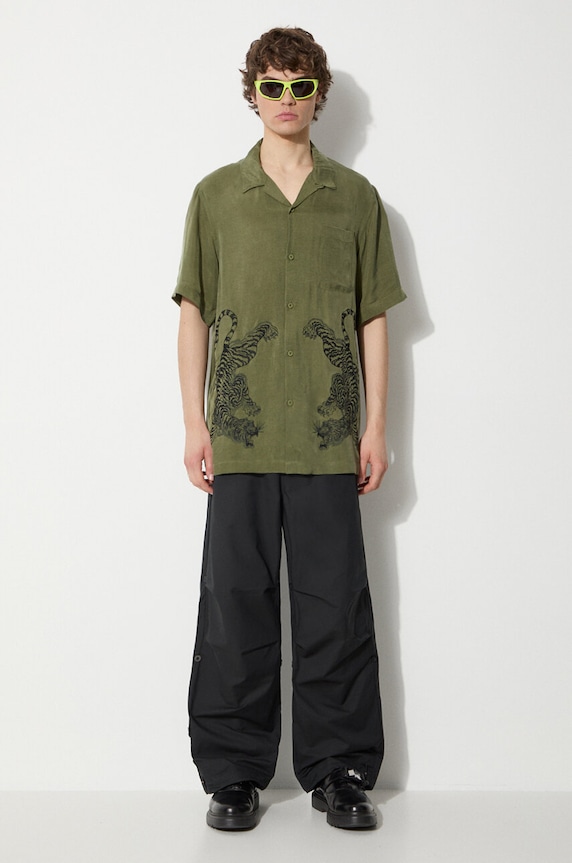 Maharishi trousers Original Loose Snopants 4039.BLACK black SS24