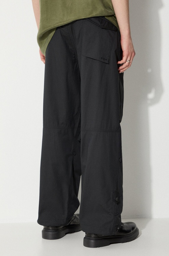 Clothing Maharishi trousers Original Loose Snopants 4039.BLACK black