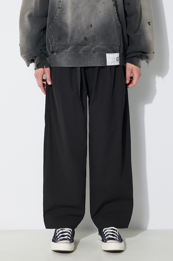Manastash pantaloni Extra Mile dritto nero 7924110005