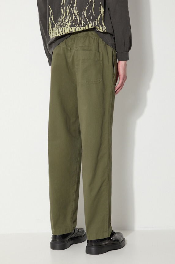 Odzież thisisneverthat spodnie Easy Pant TN240WPACP01 zielony