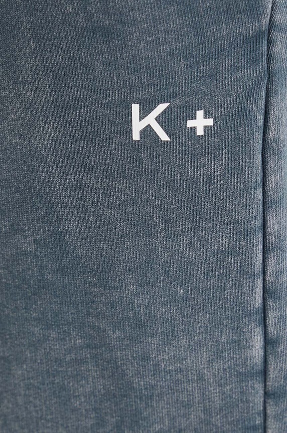 Pamučni donji dio trenirke K+LUSHA plava KLGIAPETTJ008PX