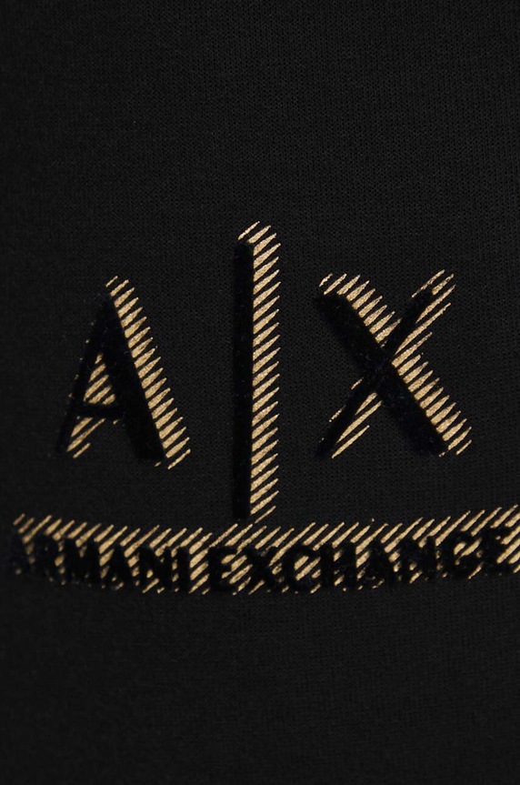 Armani Exchange spodnie dresowe czarny 3DZPSA.Z9N1Z