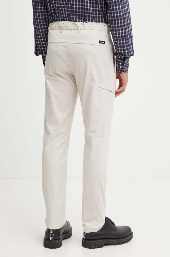 Odzież Calvin Klein spodnie K10K112827 beżowy