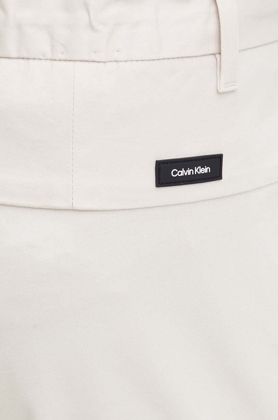Calvin Klein spodnie beżowy K10K112827