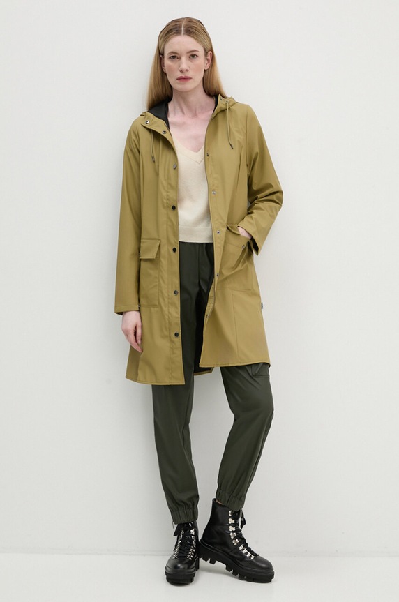 Tepláky Rains 18850 Pants 18850.03 zelená AW24
